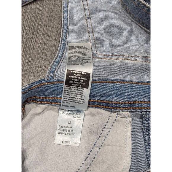 Levi’s Levi Strauss Y2K Baggy Preppy Jumpsuit Blue Jeans Overalls M A004101 - Picture 11 of 13